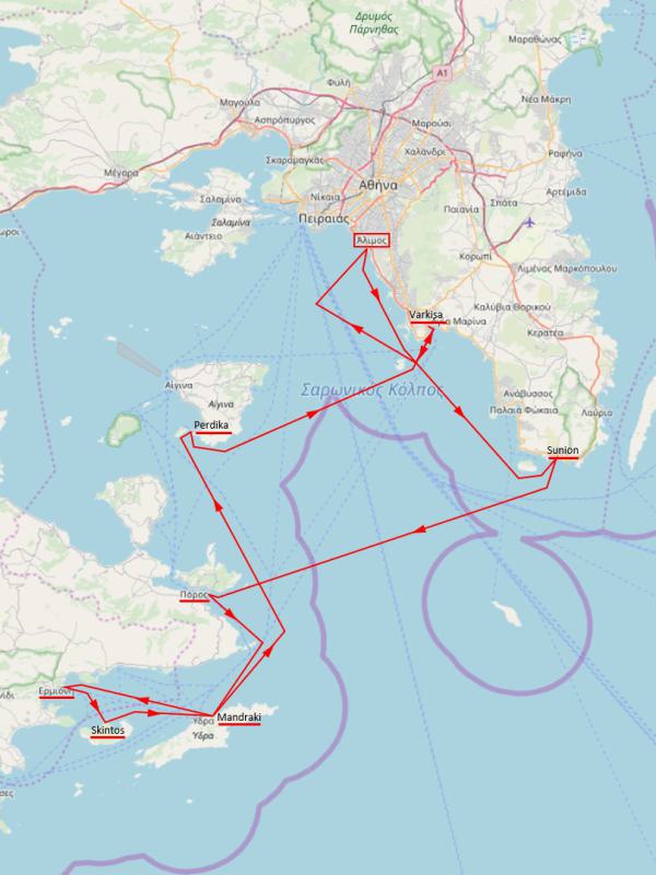 2025 - On Deck im Saronischen Golf