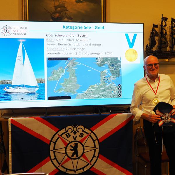 Goldmedaille für unseren Götz